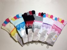 襪子純棉_顏色:淡紫色_產(chǎn)品類別:五指襪_襪子純棉促銷_低價批發(fā) 